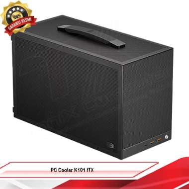 PCCOOLER K101 MESH Mini-ITX CASE | Casing Mini PC Black
