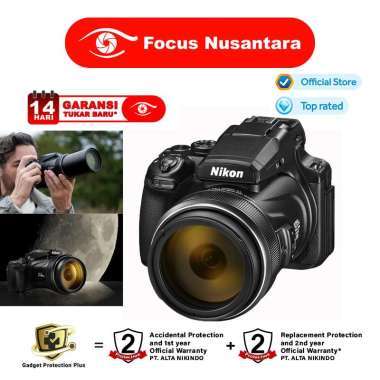 FOCUS NUSANTARA - Nikon COOLPIX P1100 Digital Camera COOLPIX P 1100 Kamera Prosumer GARANSI RESMI