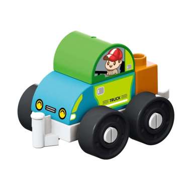 [CLEARANCE SALE] OKIEDOG BRIX - Mainan Bongkar Pasang Anak Pickup Truck 11pcs