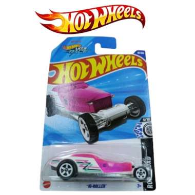 Hot Wheels Lets Race Hi Roller Putih Pink Rod Squad