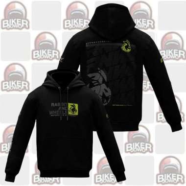 Torque Hoodie Motor Rabbit And Wheels Bikers Jacket Hits Strike Trend Jamper Bikers Hoodie Hits Bapa