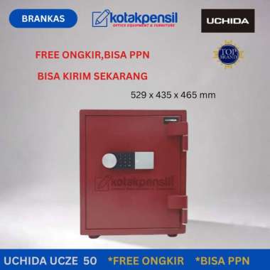 Brankas Fingerprint Digital UCHIDA UCZE 50 Tahan Api| Brangkas Rumah|Brankas Emas dan Uang Tahan Api