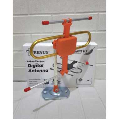 STORE707 Antenna TV Antena TV Digital Indoor Outdoor Venus Cabai Rawit V2 TANPA KABEL