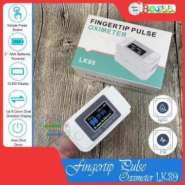 COD Fingertrip Pulse Oxymeter Oximeter spo2 LK89 Alat Ukur Detak Jantung