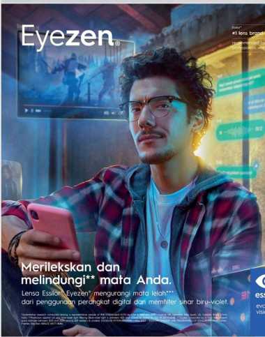 LENSA ESSILOR SV EYEZEN BOOST 1.5 / 1.59 / 1.6 / 1.67 CRIZAL SAPPHIRE ORMIX 1.6