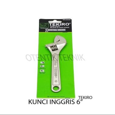 TEKIRO ADJUSTABLE WRENCH 6 INCH - KUNCI INGGRIS 6 INCI