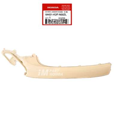 AHM 64421-K2F-N00ZL Cover Dek Lantai Kanan Scoopy eSP K2F Fashion Cream Krem