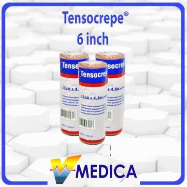 Tensocrepe BSN Perban Roll / Perban Coklat - 6 inch