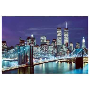 puzzle tomax jigsaw 1000 pcs /puzzle glow in the dark 1000pcs Brooklyn Multicolor