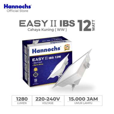 Hannochs Downlight LED EASY II 12W IBS Cahaya Kuning INBOW