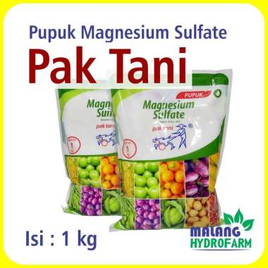 Pupuk Magnesium Sulfate Pak Tani 1 kg sulfur sulfat pertumbuhan sayur buah tanaman pot hydroponik hi