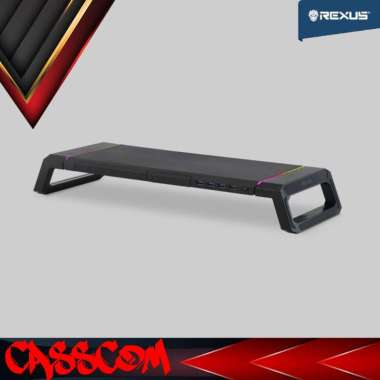 Rexus Monitor Stand Trant FP03 - Monitor Stand RGB Rexus hitam