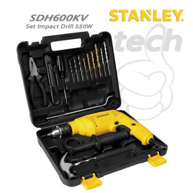 Mesin Bor Tembok Listrik Impact Drill Stanley SDH600KV SDH600 SDH 600