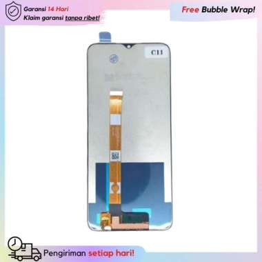 LCD + Touchscreen Oppo Realme C11 / C12 / C15 Ori Full Set - Hitam - Golden Crown Ori
