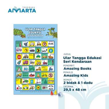 Ular Tangga Edukasi Seri Kendaraan