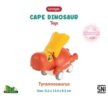 IQAngel Cape Dinosaur Toys Mainan Anak Mobil Dinosaurus IQ668-02/ Mainan Edukasi Anak IQ Angel DINOS