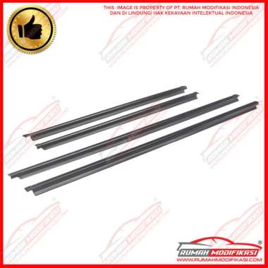PELIPIT - WEATHER STRIP - LIS KACA MOBIL - VIOS - 2004-2007 - HITAM