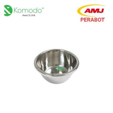KOMODO Baskom Stainless Baskom Tebal Baskom Elegant 24 Cm