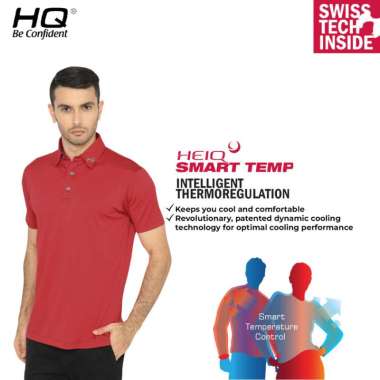 Baju Polo Shirt Swiss Tech Golf Polyester DriFit Premium HQ #20 M