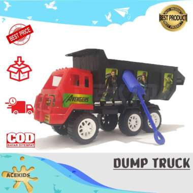 Mainan Anak Truk Pasir Sedang Dump Truck Oleng - TTP02