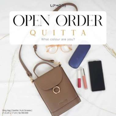 Tas wanita Sling Bag Spring | Tas Upmore Bag Mocca