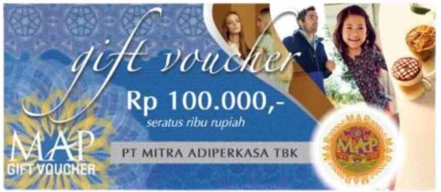 Voucher MAP 100K