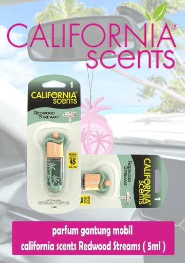 california scents vial redwood streams 5ml - 67796 -