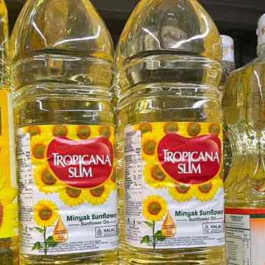 tropicana slim sunflower oil minyak goreng