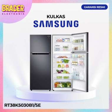 SAMSUNG RT38K5030B1 SE KULKAS 2PINTU INVERTER 397L 384L RT38K5030B1