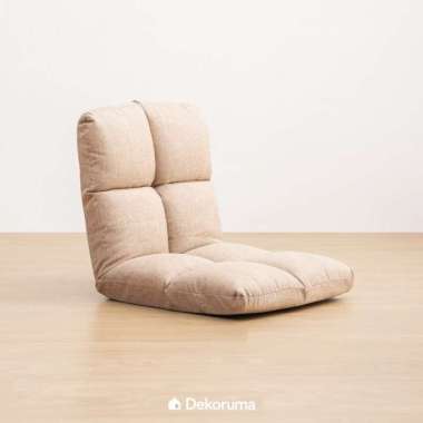 Dekoruma IWASE Sofa Lesehan / Lazy Sofa Bed / Sofa Lantai Coffee Brown
