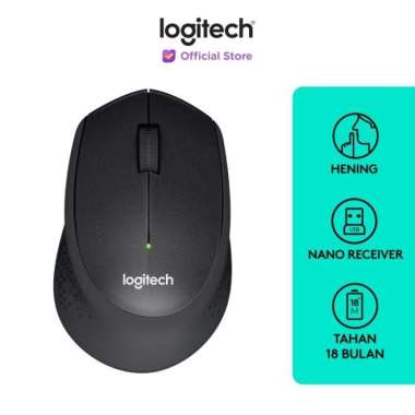 Logitech M331 Mouse Wireless Silent Click - Original
