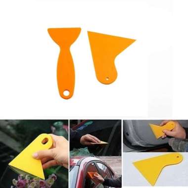 Alat Bantu Pasang Kaca Sticker , kaca film Mobil Motor, stiker anti gores hp / RAKEL SCRAPER kecil