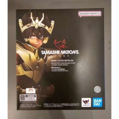Saint Cloth Myth SCM EX Pegasus Seiya New Bronze Cloth Golden Limited