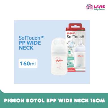 Pigeon Botol BPP Wide Neck 160ml w/ SofTouch Nipple