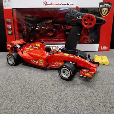 RC CAR FORMULA ONE 1 REMOTE CONTROL 2.4 GHZ - MAINAN MOBIL REMOT F1 Besar Merah