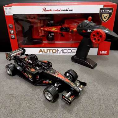 RC CAR FORMULA ONE 1 REMOTE CONTROL 2.4 GHZ - MAINAN MOBIL REMOT F1 Besar Hitam