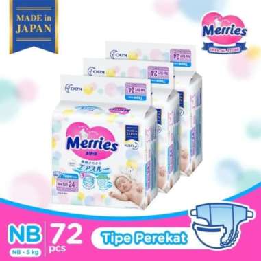 Promo Harga Merries Tape NB24 24 pcs - Blibli