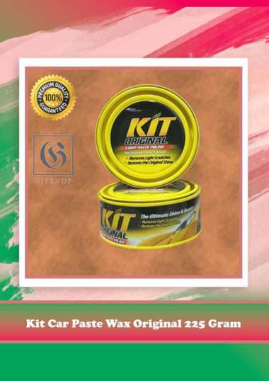 Kit Car Paste Wax Original 225 Gram