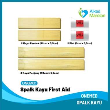 ONEMED - Spalk Kayu Onemed / Bidai Tangan Kaki Patah Tulang
