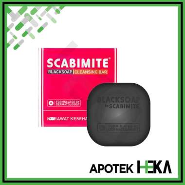 Blacksoap by Scabimite 60 g - Sabun Gatal Skabies