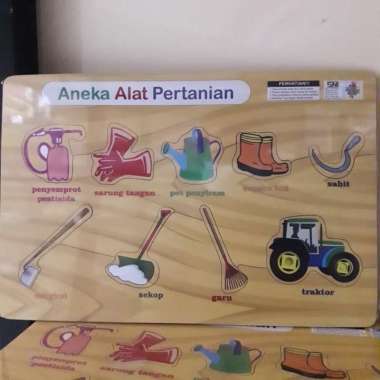 Puzzle Alat Pertanian