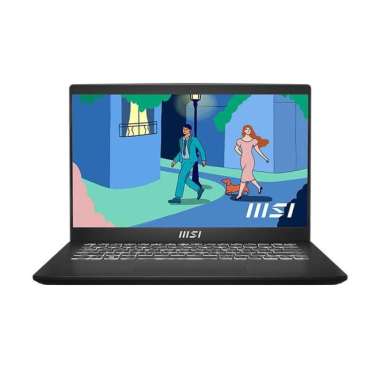 MSI MODERN 14 C11M i3-1115G4 Graphics 14" FHD IPS Thin Bezel -SILVER Putih