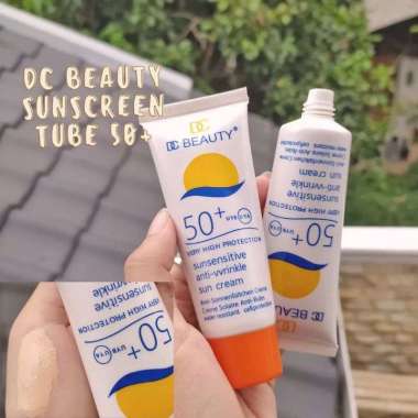 TERMURAH SUNSCREEN TUBE-KALIYA/DC BEAUTY SUNSCREEN MOISTURIZING LOTION UVA UVB