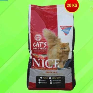 NICE CAT FOOD 20KG KHUSUS GRAB GOSEND