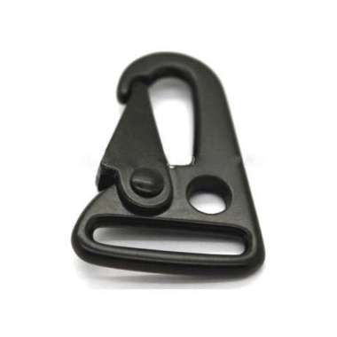 Carabiner Pengait Tali Strap Tas Hitam