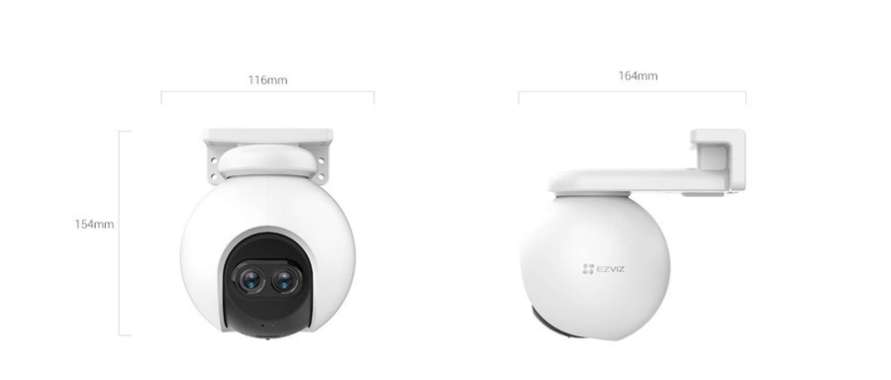 EZVIZ CCTV C8PF 2MP Smart Home Dual Lens IP Camera Zoom Outdoor CCTV