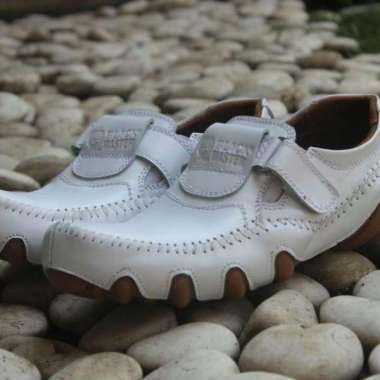 Garage R - Sepatu Fashion Pria Model Slip On Kulit Sapi Asli Merk Blackmaster Buffon Original 4 Vari