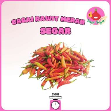 Sayur Segar - Cabai Rawit Merah/Hot Chili 250 gr
