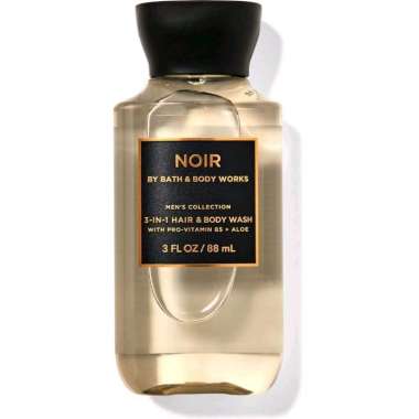 BBW MEN'S COLLECTION NOIR 3 IN 1 HAIR, FACE & BODY WASH 88 ML