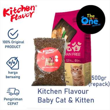 Kitchen Flavor Baby Cat & Kitten Makanan Kucing Grain Free 500gr